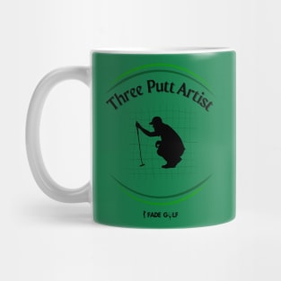 Three Putt Artist Golf Mug